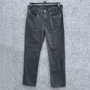 Levi's 514 Jeans Men's 32x32 Classic Straight Fit Cotton Stretch Twill, Grey